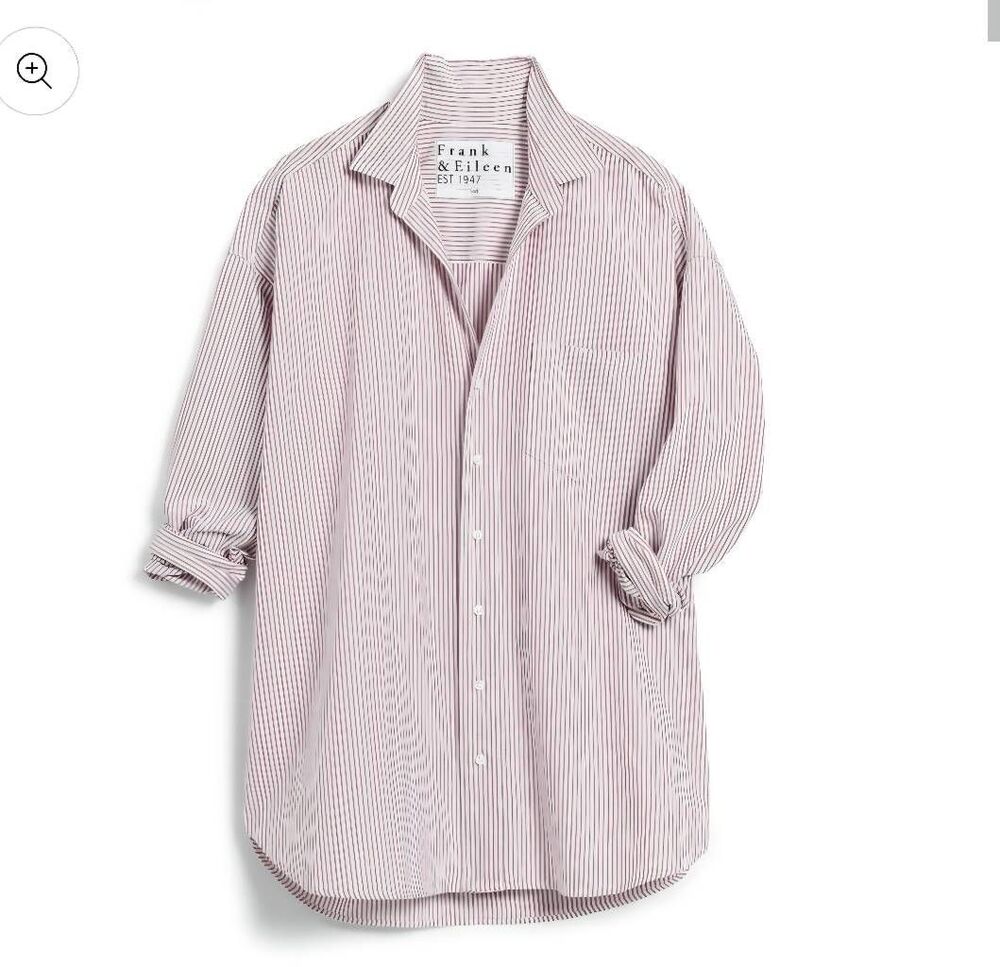 Frank&Eileen Shirley striped button down shirt sz Medium
